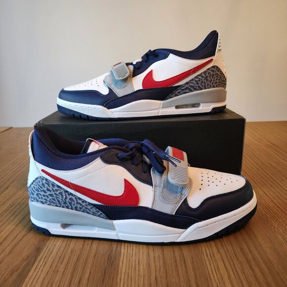 Nike Other - Nike Air Jordan Legacy 312 Low Navy/White/Red  CD7069-164 Mens  Sz 11.5 New
